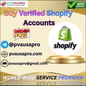 Buy Verified Shopify Accounts