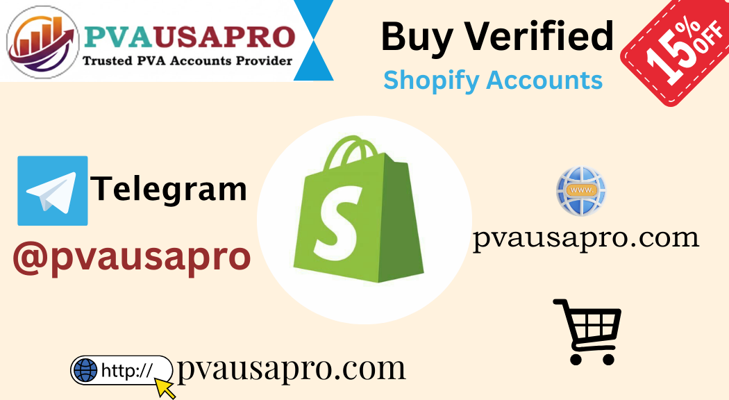 Buy Verified Shopify Accounts